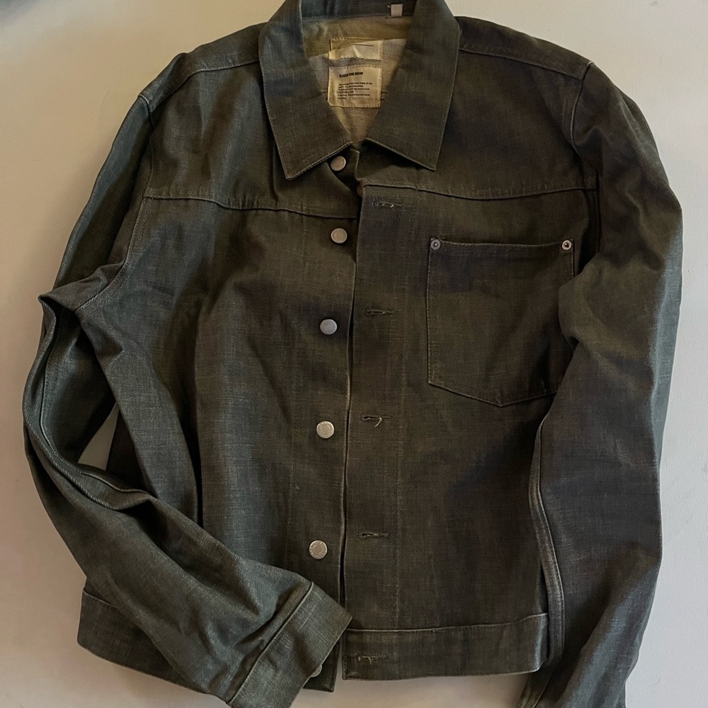 Helmut Lang Dark Gray Denim Jacket